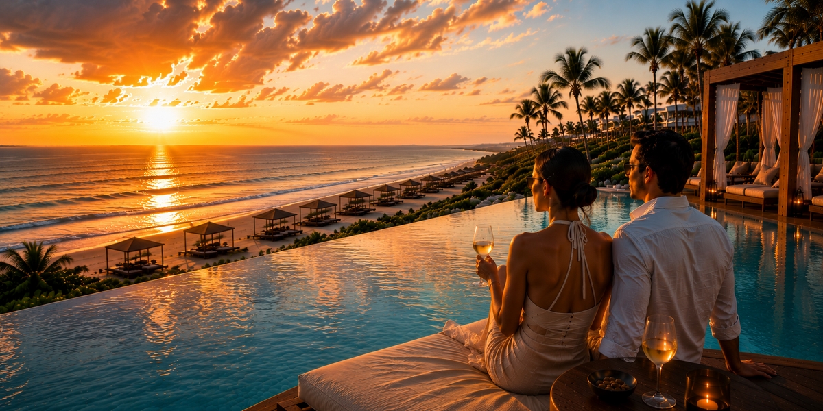 Design-led adults-only resort with art and rooftop pool in Playa Mujeres for the Atelier comparison