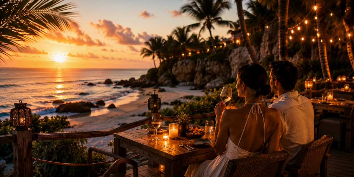 Small intimate couples-only boutique resort suite terrace in Playa Mujeres for the Beloved comparison