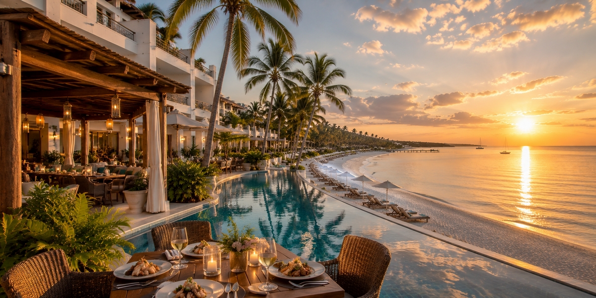 Long-standing boutique hotel visual steps from Playa Norte, Isla Mujeres