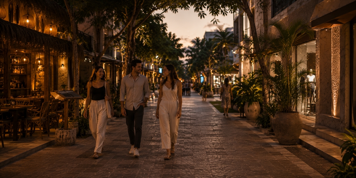 Mahekal Beach Resort beach-zone hotel card visual in Playa del Carmen