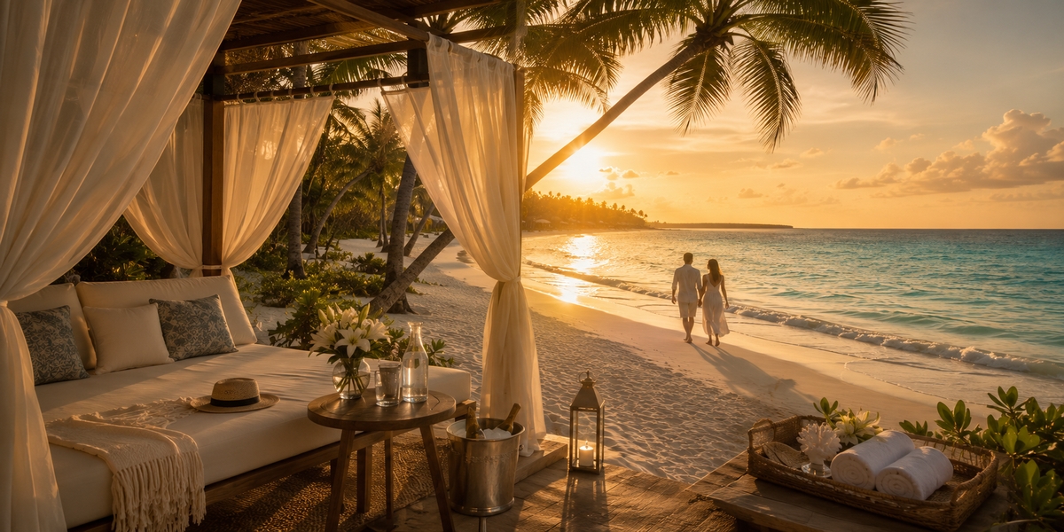 Belmond Maroma beachfront with soft sand and calm water, rated among the best beaches in Riviera Maya