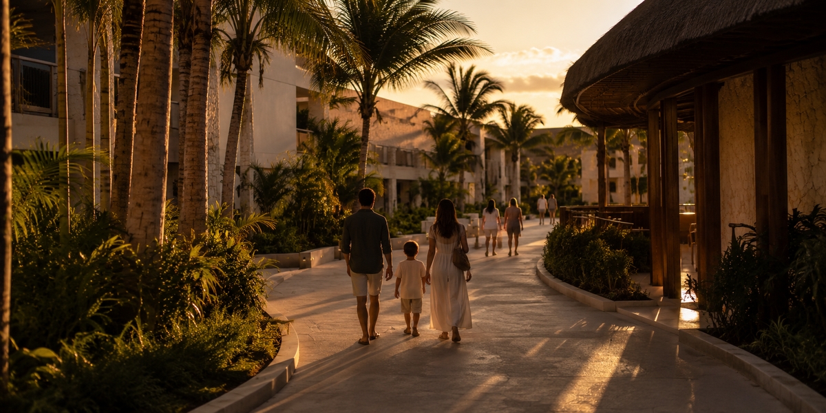 Costa Mujeres family resort visual for Grand Palladium Costa Mujeres comparison