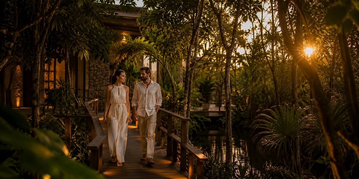 Mayakoba luxury resort visual for Fairmont Mayakoba comparison