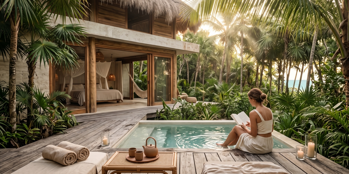 Tulum beachfront wellness boutique visual for Be Tulum comparison