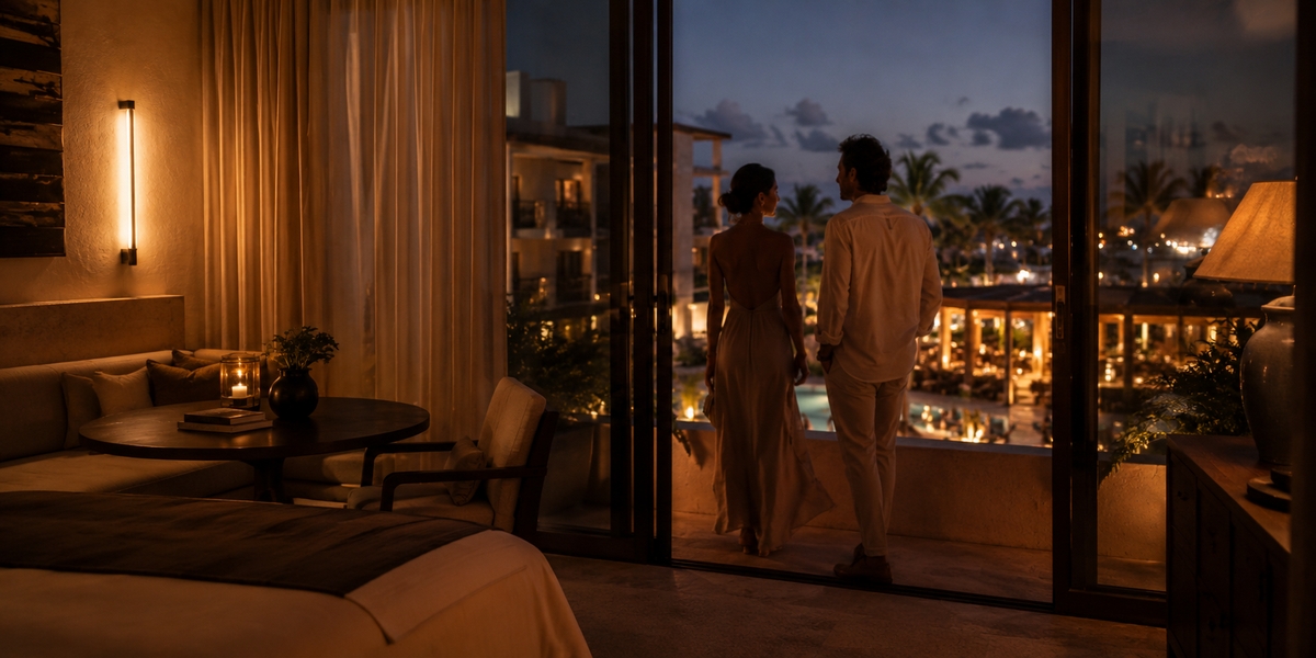 Cancun hotel room and resort planning context for avoiding couples booking mistakes