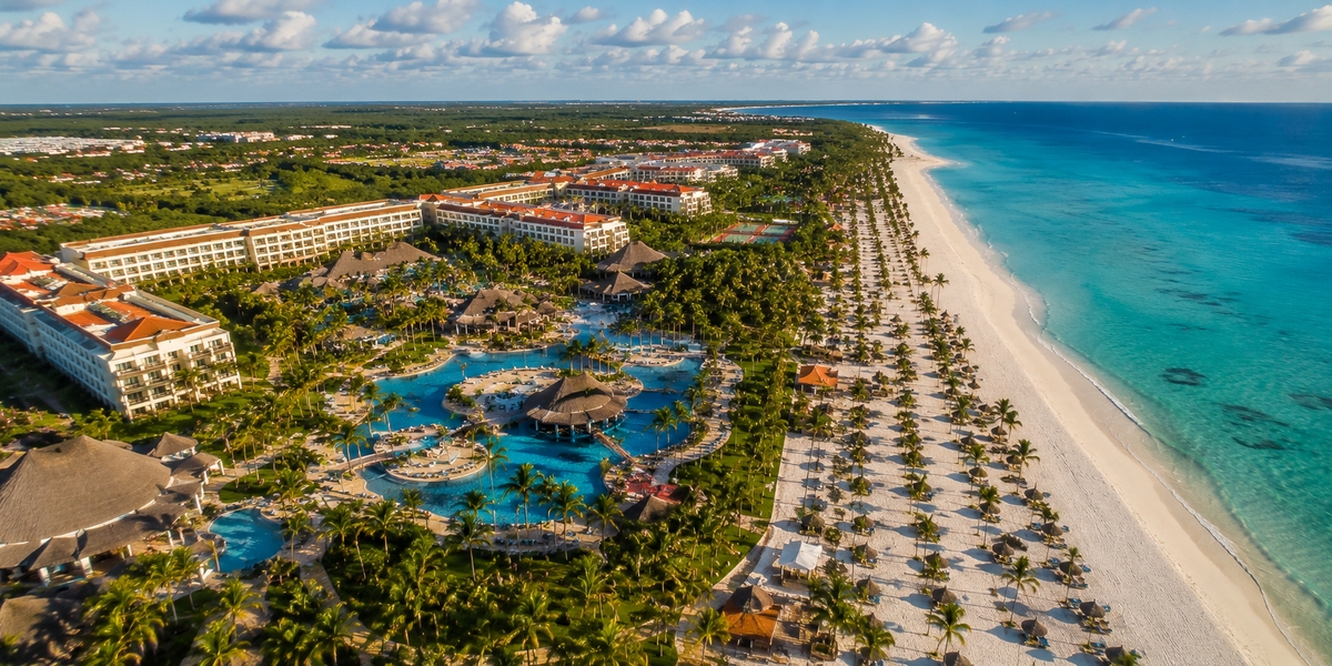 Тимчасова заглушка для Barcelo Bavaro Palace на пляжі Баваро