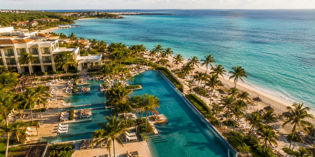 Тимчасова заглушка для Hyatt Zilara Cap Cana на пляжі Хуанійо